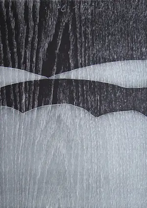 Franz Eggenschwiler - Clearing II, 1992 - Originele houtsnede, handgesigneerd kopen? Bied vanaf 160!