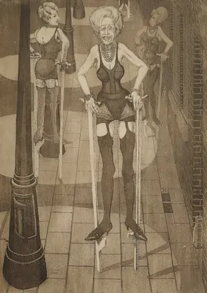 Herman Gordijn - Steltlopen – ingelijste gesigneerde ets kopen? Bied vanaf 399!