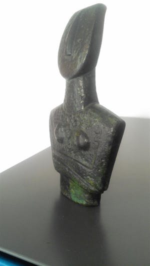 Brons (Onbekend) - Cycladische vrouwenfiguur kopen? Bied vanaf 59!