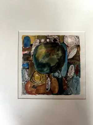 Niet of onleesbaar gesigneerd - Abstract kopen? Bied vanaf 10!