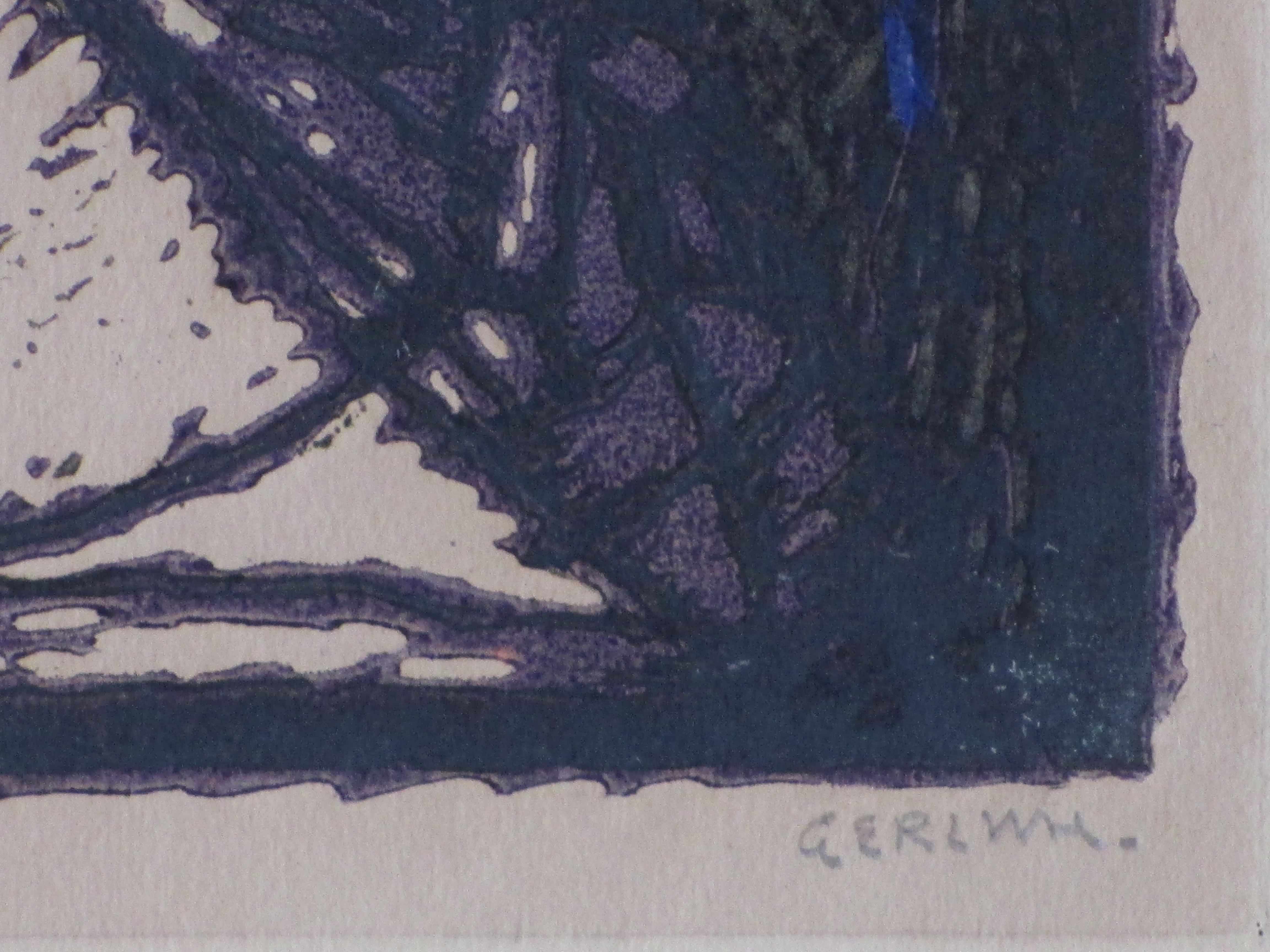 Niet of onleesbaar gesigneerd - Abstracte Compositie - Ets kopen? Bied vanaf 1!