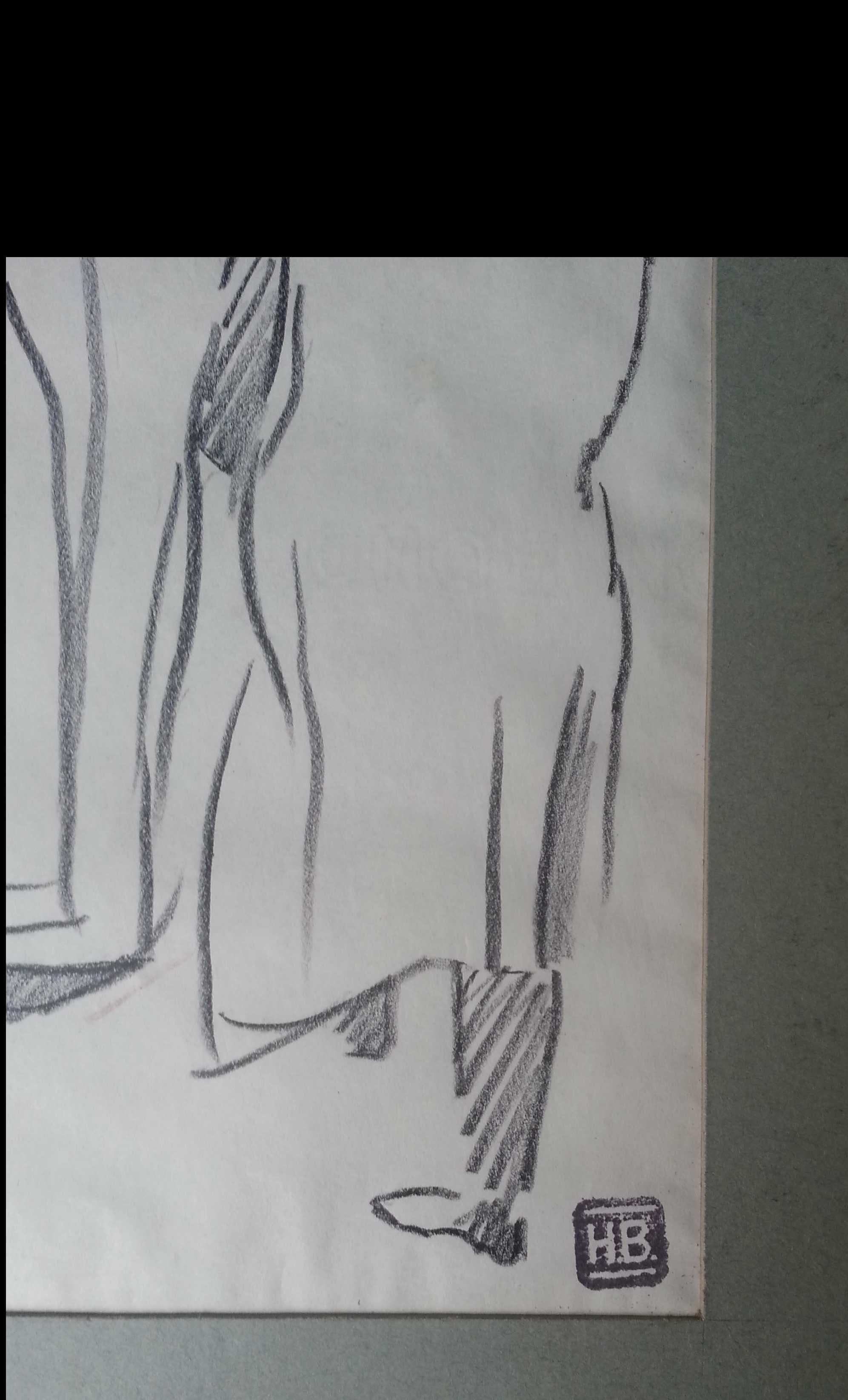 Herman Bieling - 7x Schetsen op papier kopen? Bied vanaf 1!