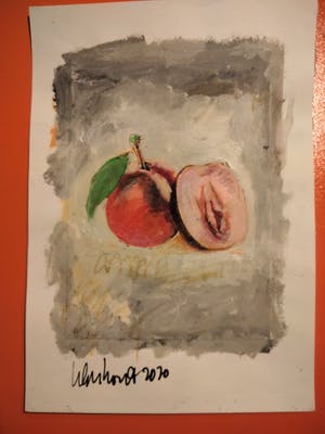 Peter Klashorst - Juicy Pussy Apple kopen? Bied vanaf 135!