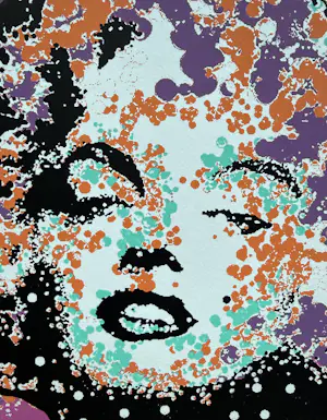 Ad van Hassel - handgesigneerde zeefdruk | 'Marilyn Monroe' kopen? Bied vanaf 20!