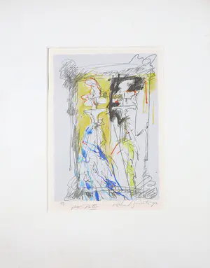 Richard Smeets - Zeefdruk, Wajangpoppen kopen? Bied vanaf 1!