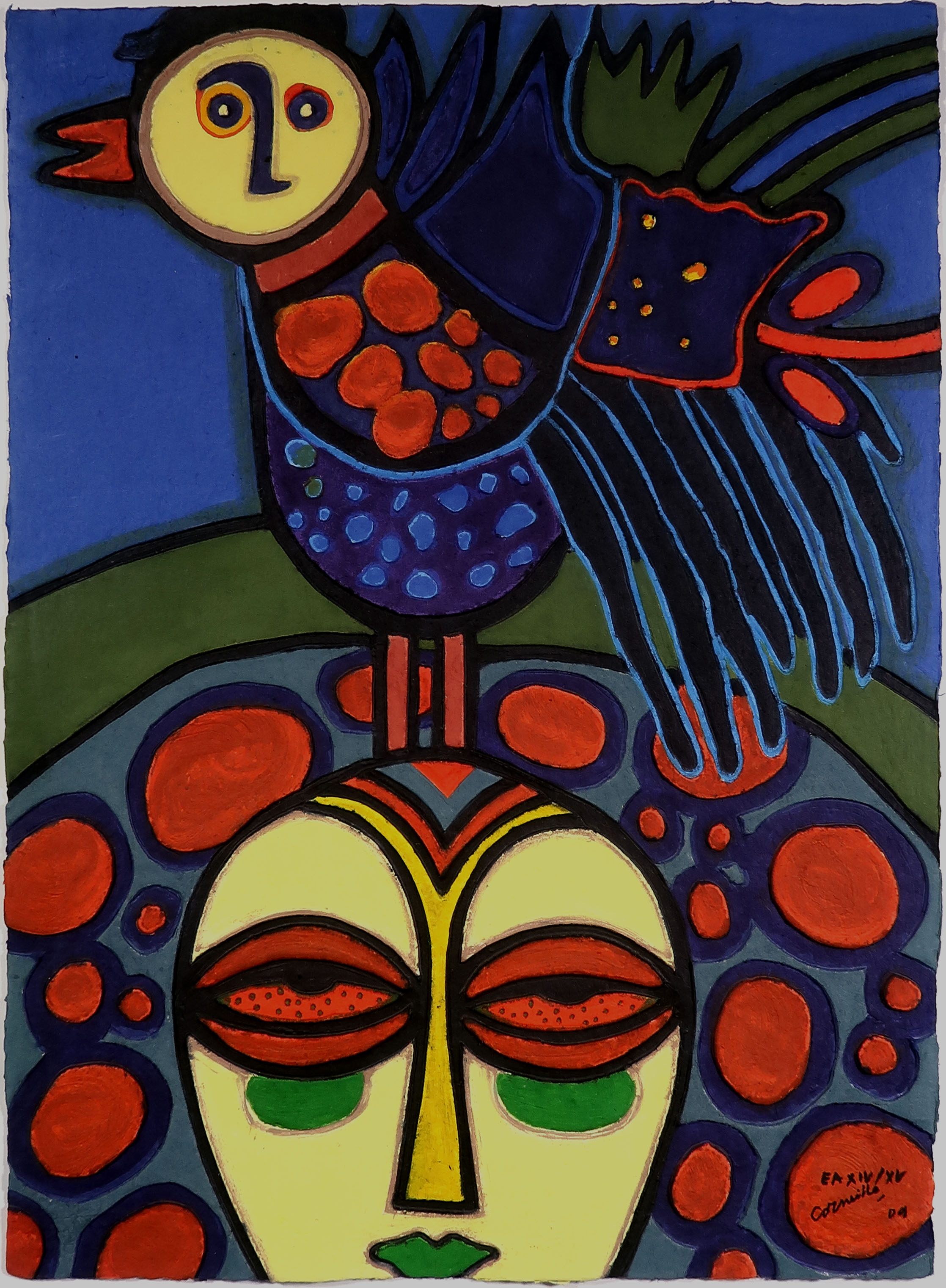 Corneille - Aquagravure, Visage Baroque - Ingelijst kopen? Bied vanaf 600!