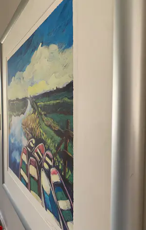 Justus Donker - Bootjes, zeefdruk kopen? Bied vanaf 30!