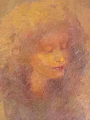 Niet of onleesbaar gesigneerd - Verdrietige vrouw. (Russische school). kopen? Bied vanaf 1!