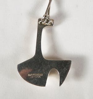 Björn Weckström - Lapponia - Zilveren (925) collier met hanger kopen? Bied vanaf 150!