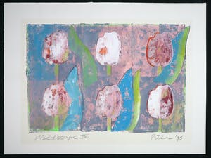 Pieter Schotman - Gemengde techniek, Fieldscape IX kopen? Bied vanaf 1!