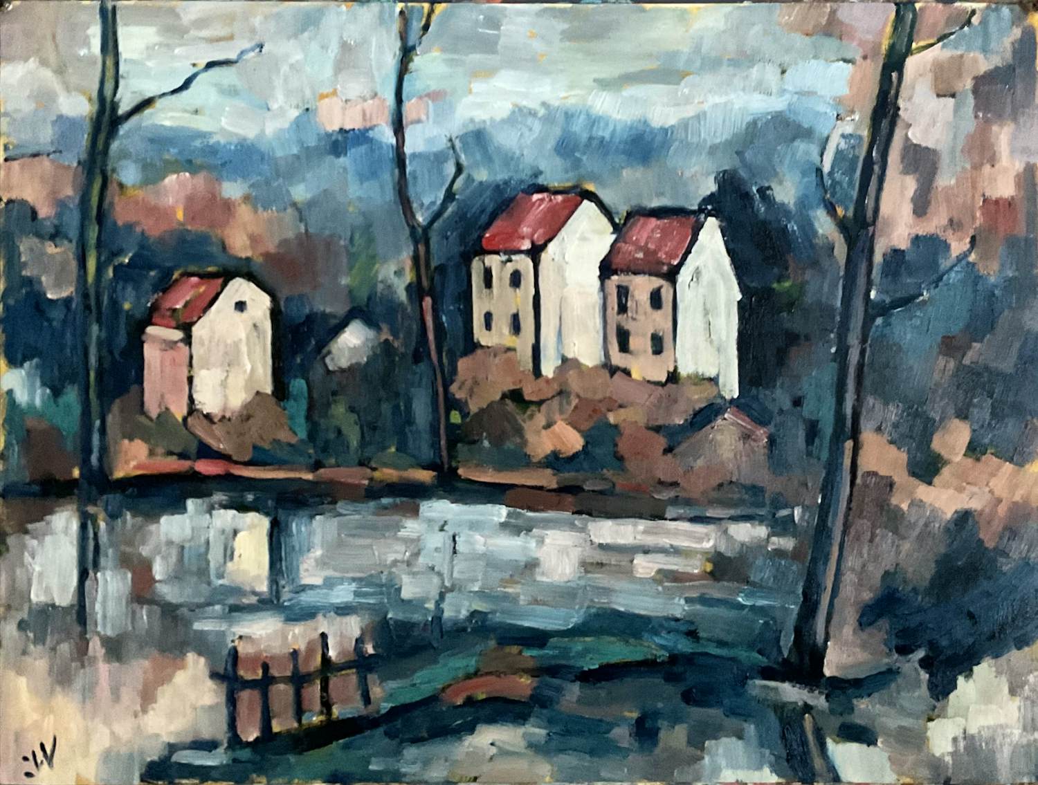 Jan Willem Versteeg - Bord de l’eau kopen? Bied vanaf 190!