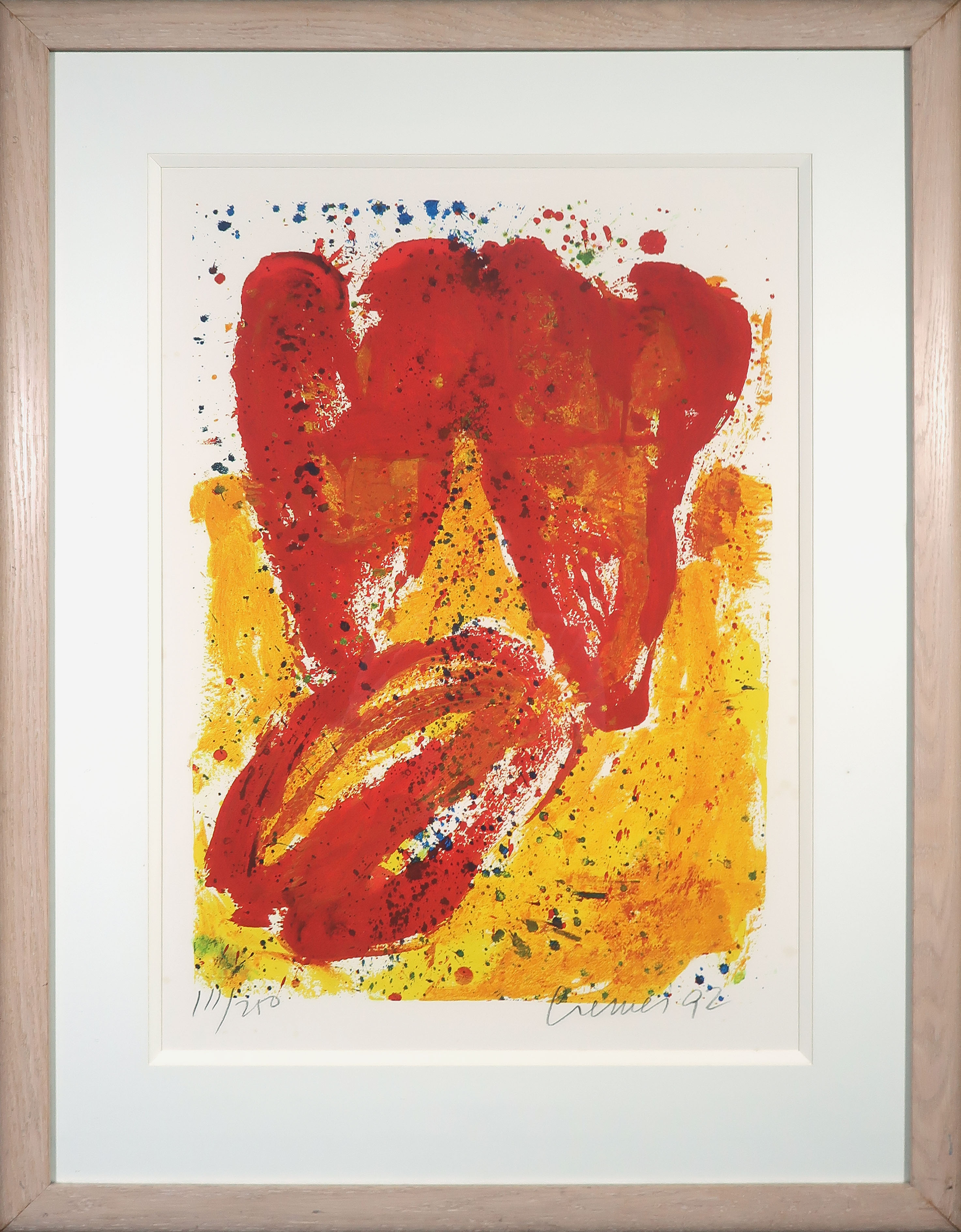 Jan Cremer - Zeefdruk, Tulpen - Ingelijst (Groot) kopen? Bied vanaf 150!