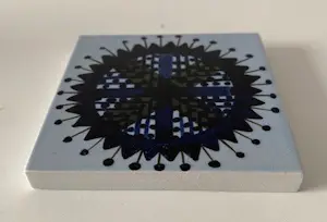 Royal Copenhagen - Beth Breyen / Nils Thorsson 2 zeldzame (wand) tegels florale decoratie (Tenera) kopen? Bied vanaf 38!