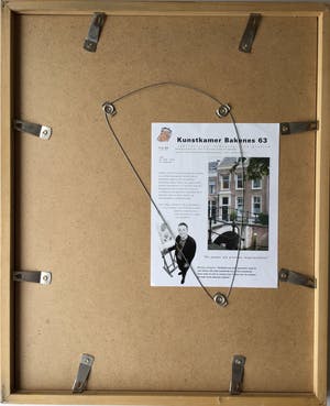 Marjan Jaspers - Gele Tulp | Zeefdruk (ingelijst) - kleine oplage kopen? Bied vanaf 50!