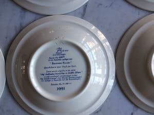 Royal Goedewaagen - 6 Delftsblauwe wandborden kopen? Bied vanaf 10!