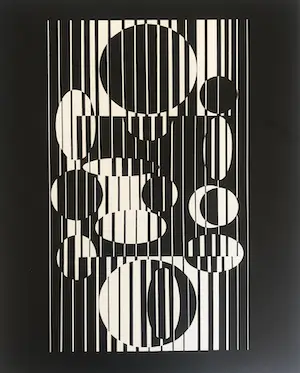 Victor Vasarely - Prachtige zeefdruk - IACA - 1973 - Griffon Editie kopen? Bied vanaf 105!