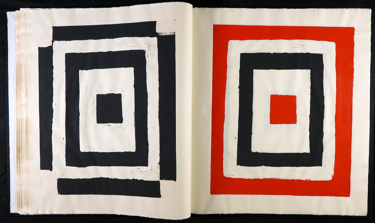 Jan de Bie - Zondag-Maandag, Boek met 38 houtdrukken verkocht voor € 250!