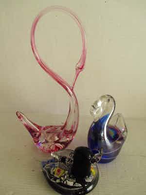 Niet of onleesbaar gesigneerd - Murano glas verkocht voor € 1!