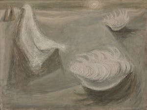 Aart van den IJssel - Strand met schelpen - 1953 - olieverf op doek - BKR Den Haag kopen? Bied vanaf 20!