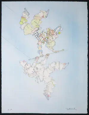 Simon Dittrich - Litho, Akrobaten kopen? Bied vanaf 45!
