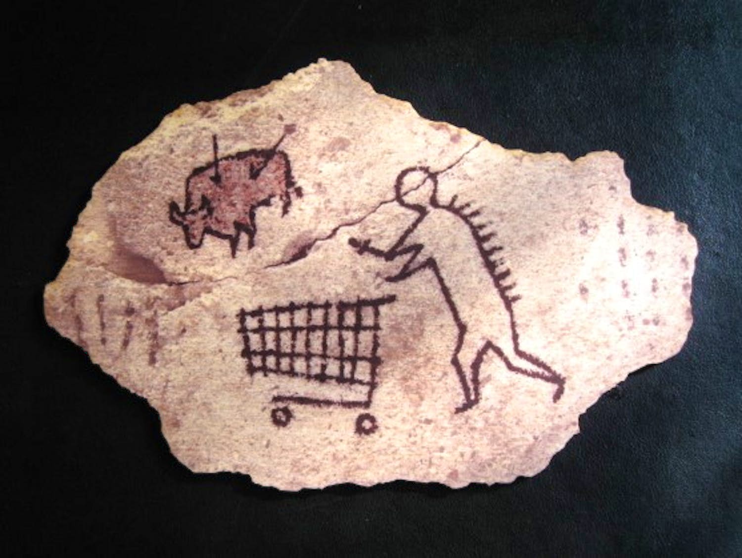 Banksy - Peckham Rock - British Museum verkocht voor € 300!