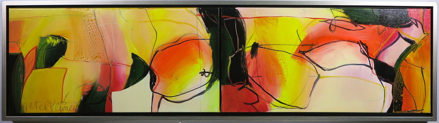 Pieter Vermeulen - Acryl op linnen, Ampliado- Ingelijst kopen? Bied vanaf 200!