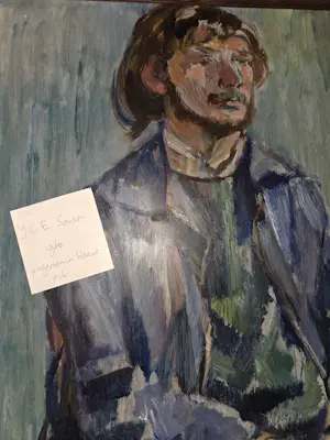 Joost van Santen - Jongeman in blauwe jack kopen? Bied vanaf 120!