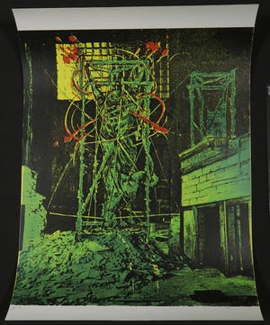 Niet of onleesbaar gesigneerd - Zeefdruk, Zonder titel kopen? Bied vanaf 1!