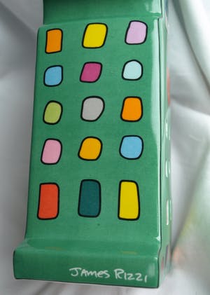 James Rizzi - Porseleinen windlicht / waxinelichthouder / Night Light kopen? Bied vanaf 1!