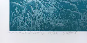 Jos Muris - Romantisch landschap, zeefdruk kopen? Bied vanaf 45!