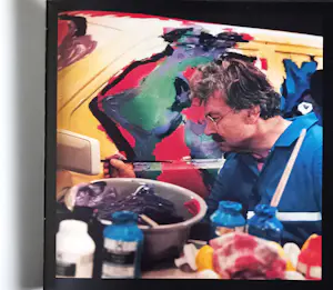 AcheterKarel Appel - "A sunny day with a loving car" (ZELDZAAM!)? Enchérissez de 135!