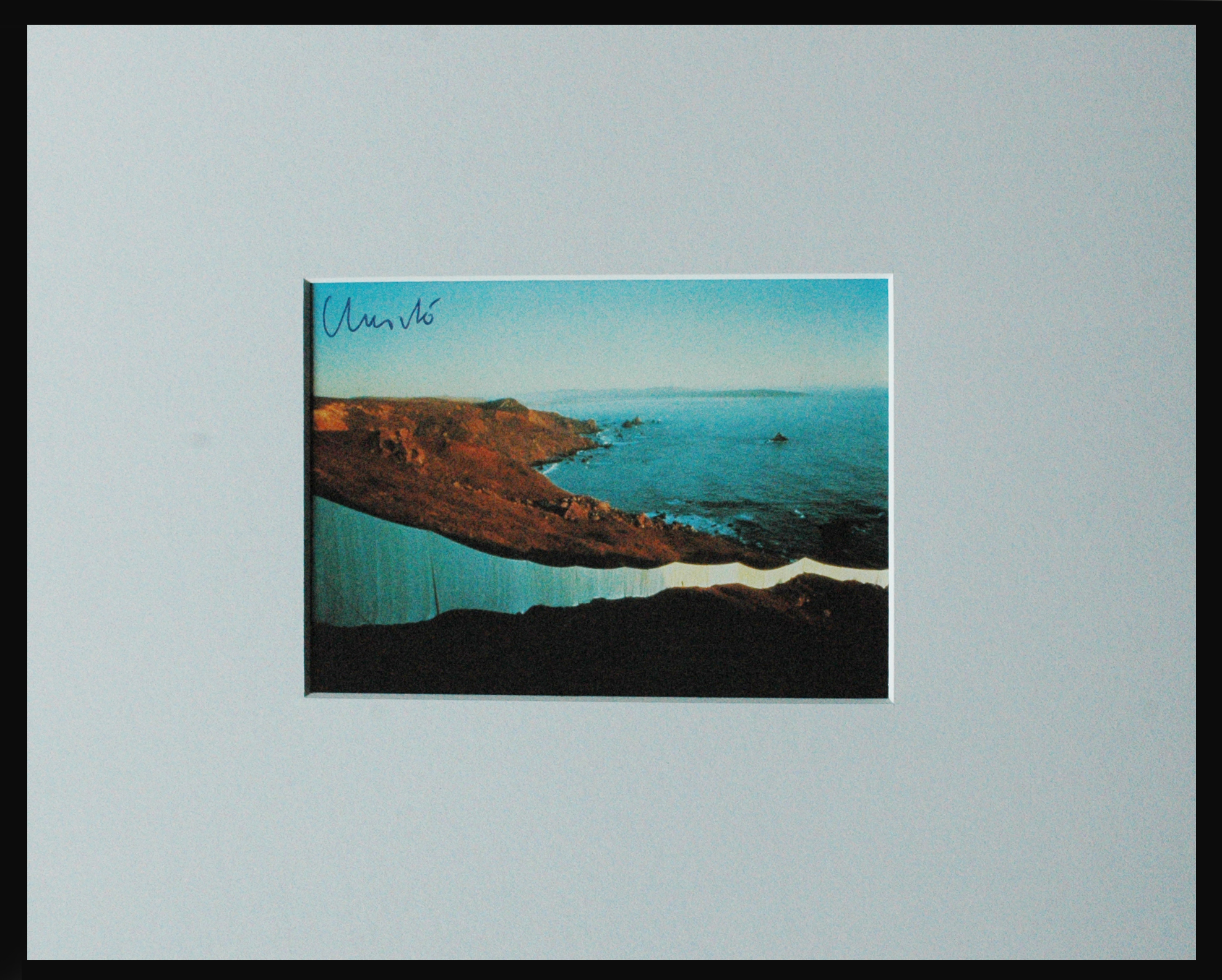 Christo - Project Funning fence , 1976 - artcard handgesigneerd -ready to frame kopen? Bied vanaf 45!