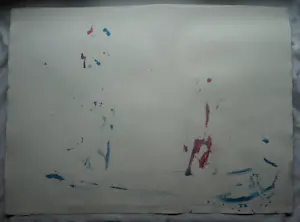 Anton Heyboer - Acryl en pastel , Schip IJmuiden , YM348 – 79 x 107 cm. kopen? Bied vanaf 125!