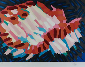 Karel Appel - Zeefdruk, Happy Cat - Ingelijst kopen? Bied vanaf 500!