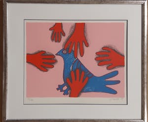 Corneille - Erg leuke zeefdruk!! kopen? Bied vanaf 225!