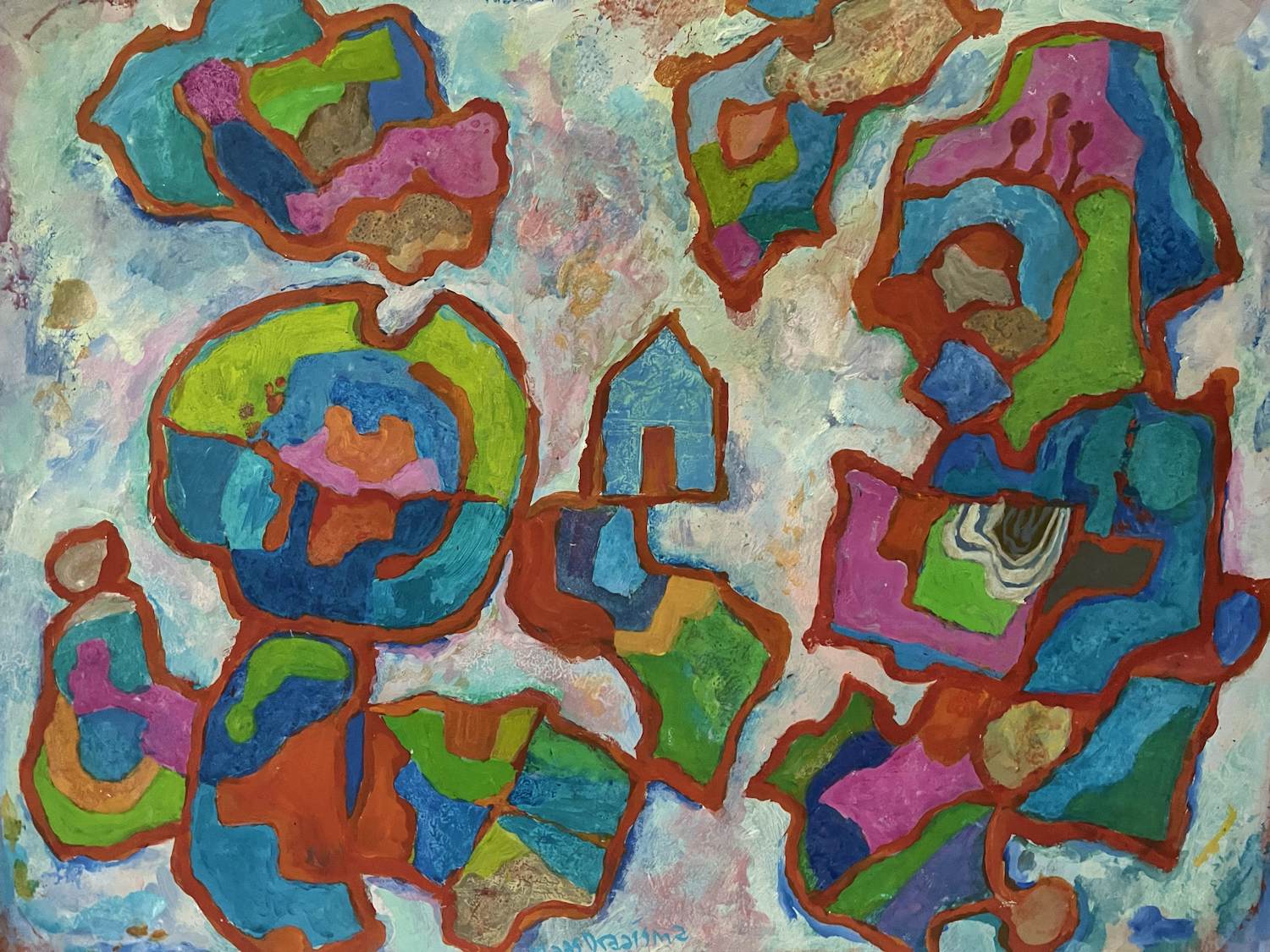 Klaas Draaisma - Figuren in Gronings landschap kopen? Bied vanaf 150!