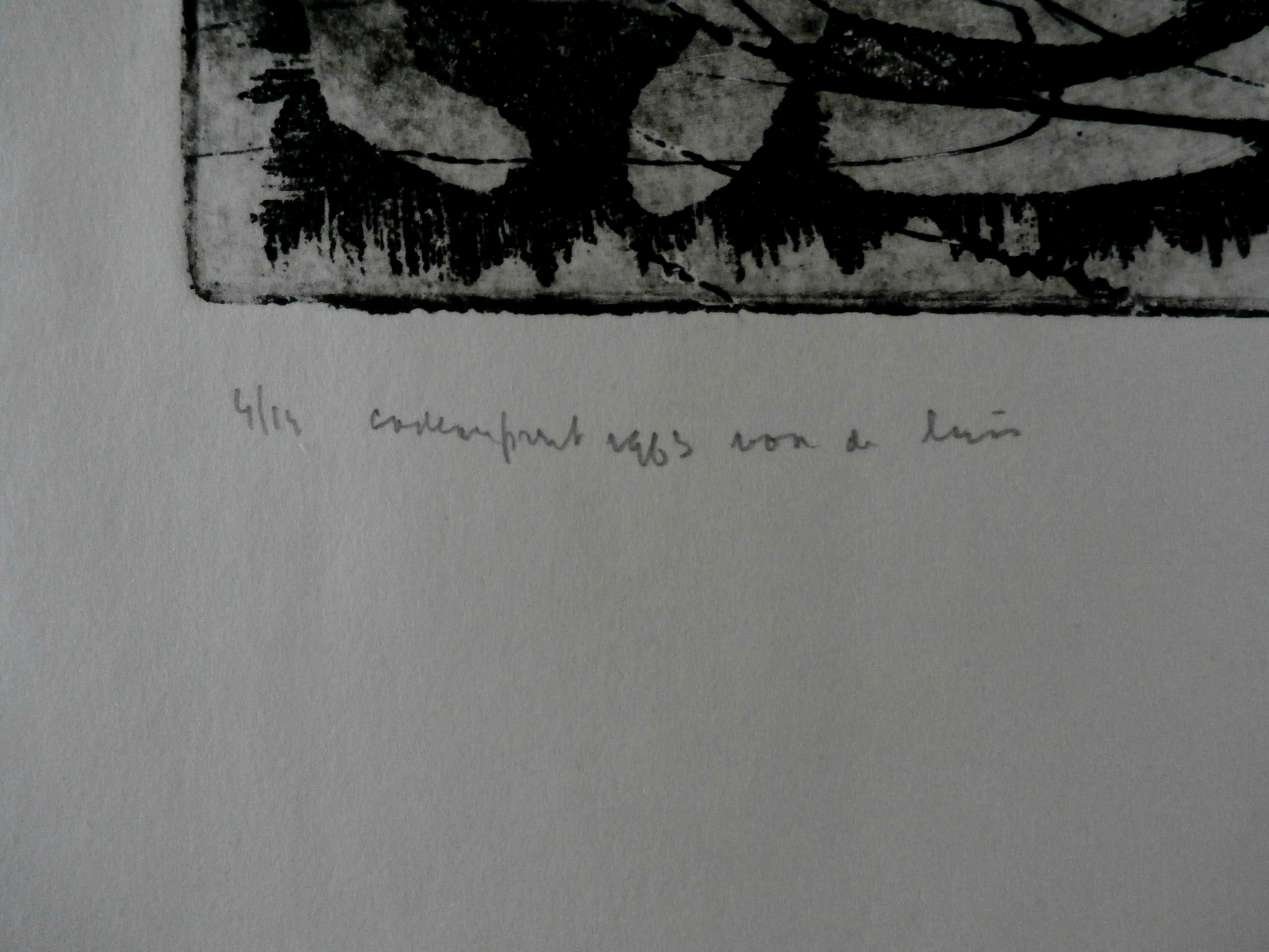 Henc van Maarseveen - ets - 1963 (De Luis) kopen? Bied vanaf 45!