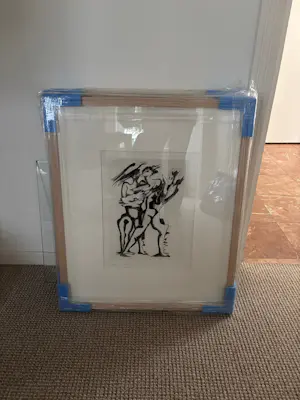 Ossip Zadkine - O BATAILLES! LA TERRE TREMBLE COMME UNE MANDOLINE kopen? Bied vanaf 250!