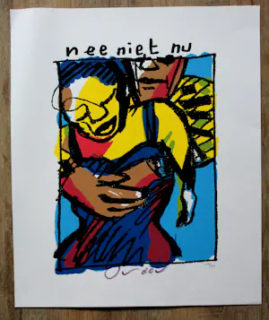 Herman Brood - complete serie van 3 zeefdrukken (zelden compleet aangeboden!) kopen? Bied vanaf 1595!