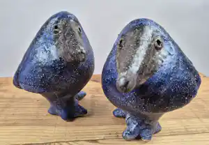 Ueli Schmutz - Vogels, blauwe vrienden verkauft für € 90!