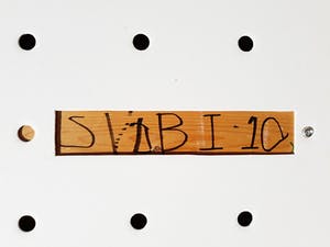 Siep van den Berg - Geometrische compositie, olieverf (mooi ingelijst, zeer groot!) kopen? Bied vanaf 1!