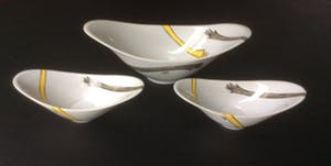 Corry Ammerlaan - Set van 3 schalen en 2 bekers kopen? Bied vanaf 25!