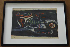 Klaas Gubbels - Zonder titel. Jaar 1955. kopen? Bied vanaf 600!