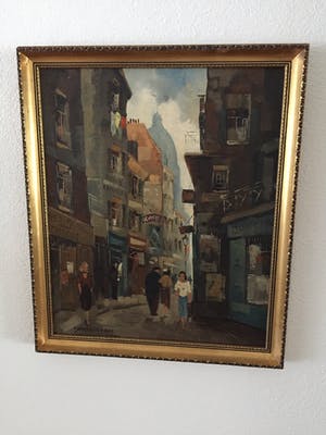 Max Moreau - Stadsgezicht Parijs kopen? Bied vanaf 100!