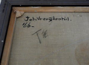 Joop Vreugdenhil - Schilderij: Spaans landschap, gesigneerd -1966 kopen? Bied vanaf 199!