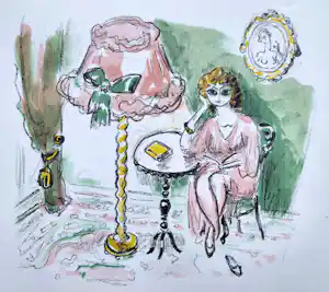 Kees van Dongen - Solange, originele litho (1947) verkauft für € 180!