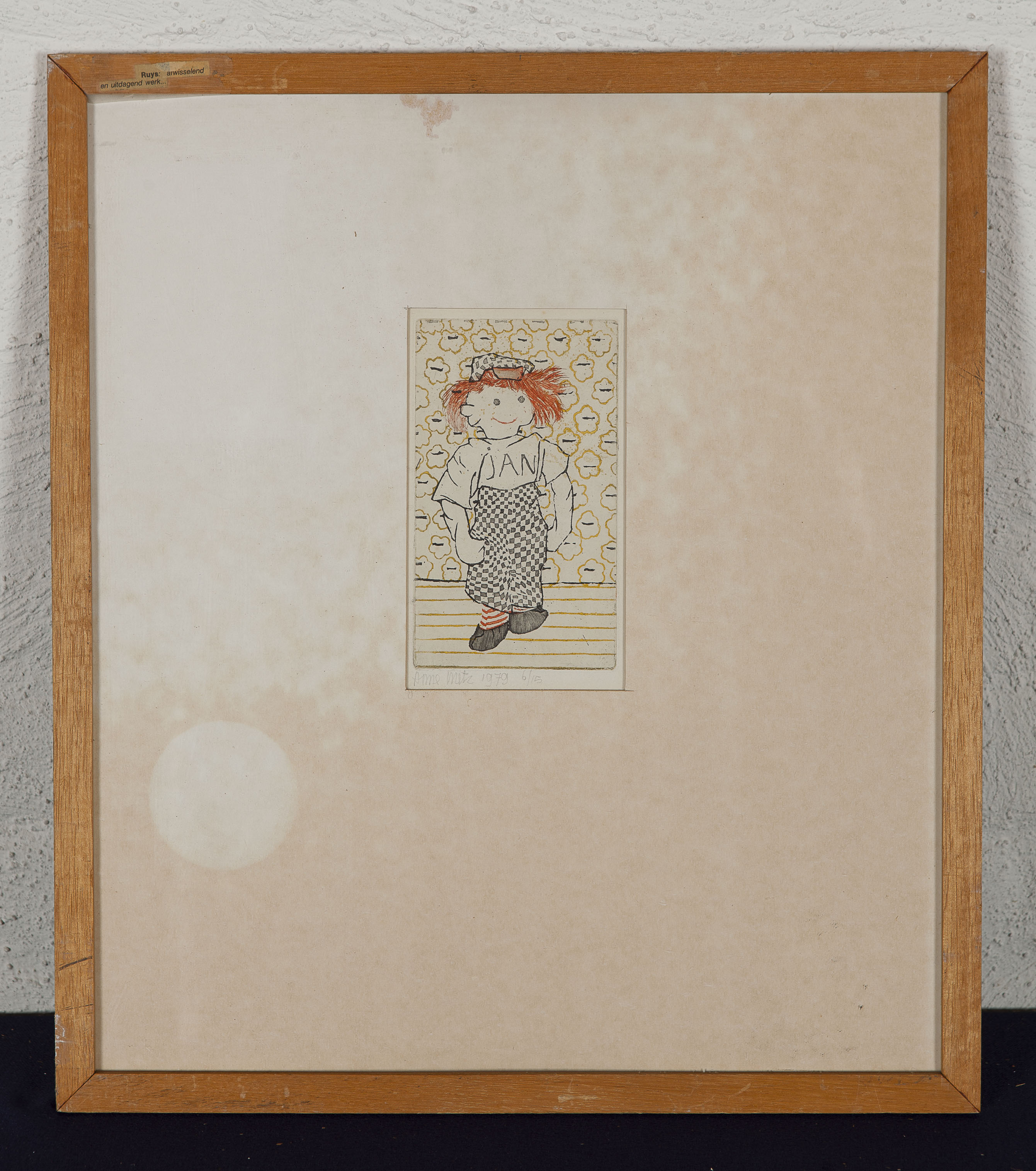 Anna Metz - Pop - Kleurenets op papier - 1979 - ed. 6/15 - gesigneerd kopen? Bied vanaf 10!