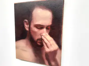 Erwin van Krey - Man holding his nose kopen? Bied vanaf 250!