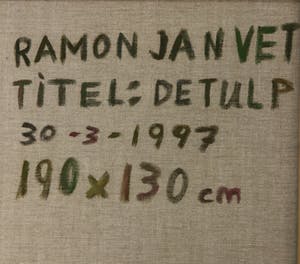 Ramon Jan Vet - Olieverf op doek, De Tulp (Zeer groot) kopen? Bied vanaf 150!