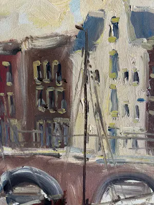 Buy Jan Kelderman - Het Oude Pakhuis bij de Amsterdamse gracht? Bid from 79!